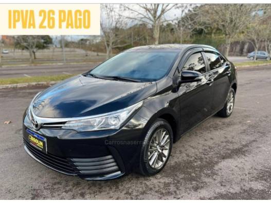 TOYOTA - COROLLA - 2018/2018 - Preta - R$ 95.000,00