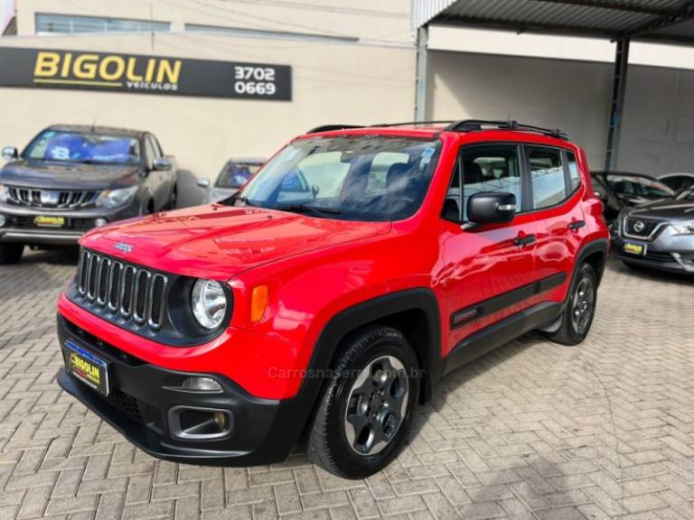JEEP - RENEGADE - 2016/2016 - Vermelha - R$ 65.000,00